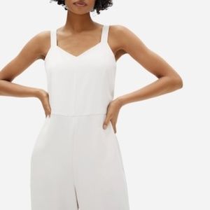 Everlane GoWeave Slip Jumpsuit (light pink) - BNWT - size 4 regular length